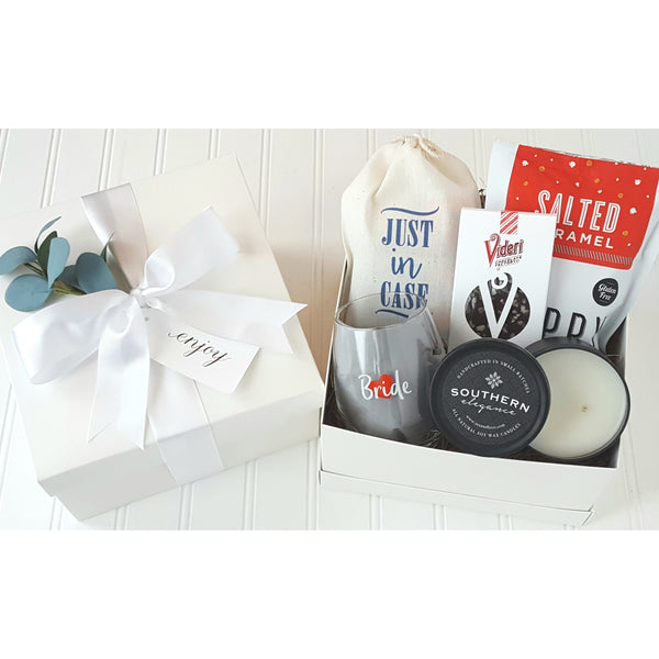 Bride-to-be-gifts, bridesmaid gift boxes and wedding gifts! Find the  perfect wedding gift basket to celebrate! - Baskits Inc.